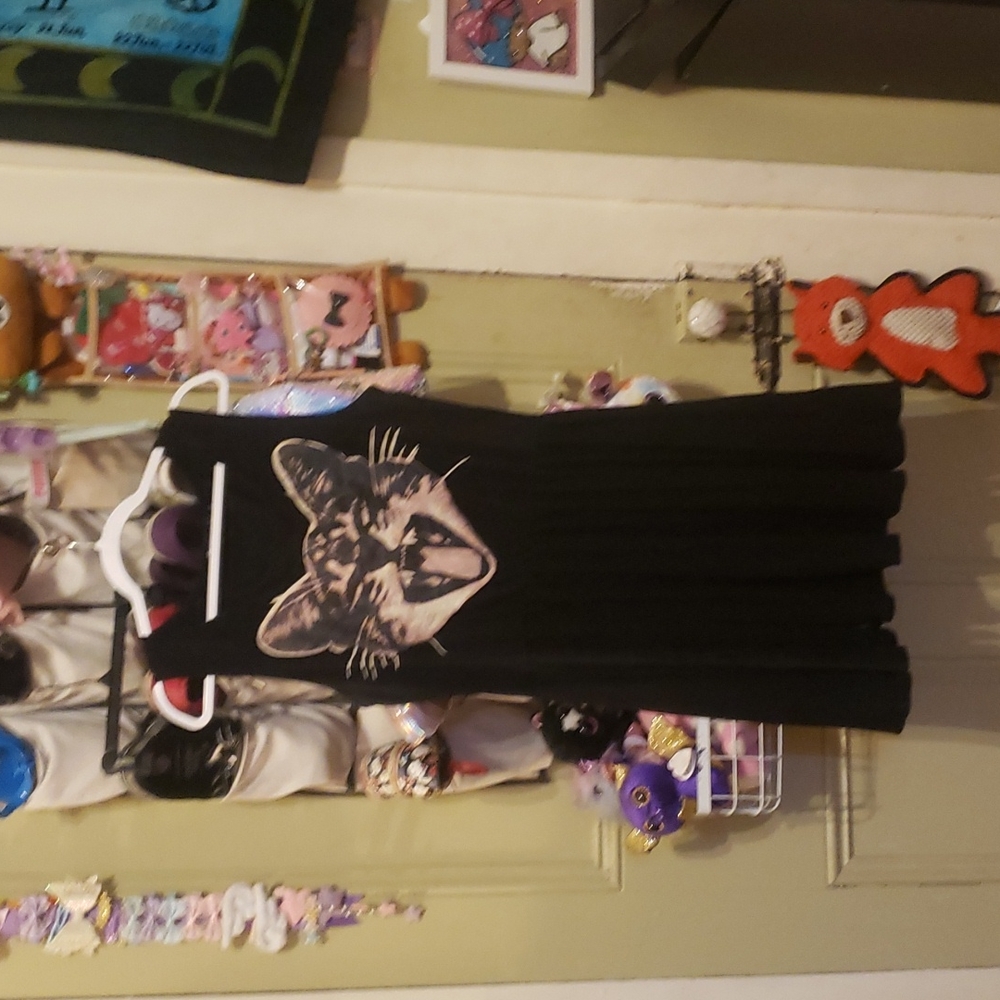 Adorable kitty skater dress